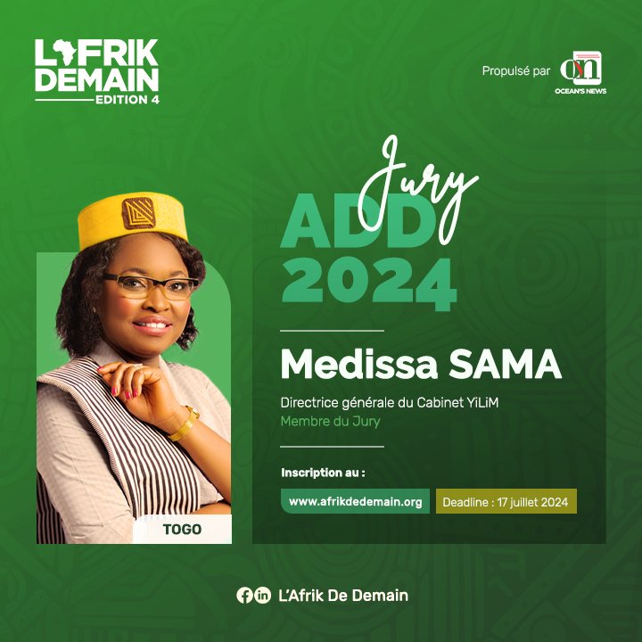 Médissa SAMA : Membre du Jury ADD 2024