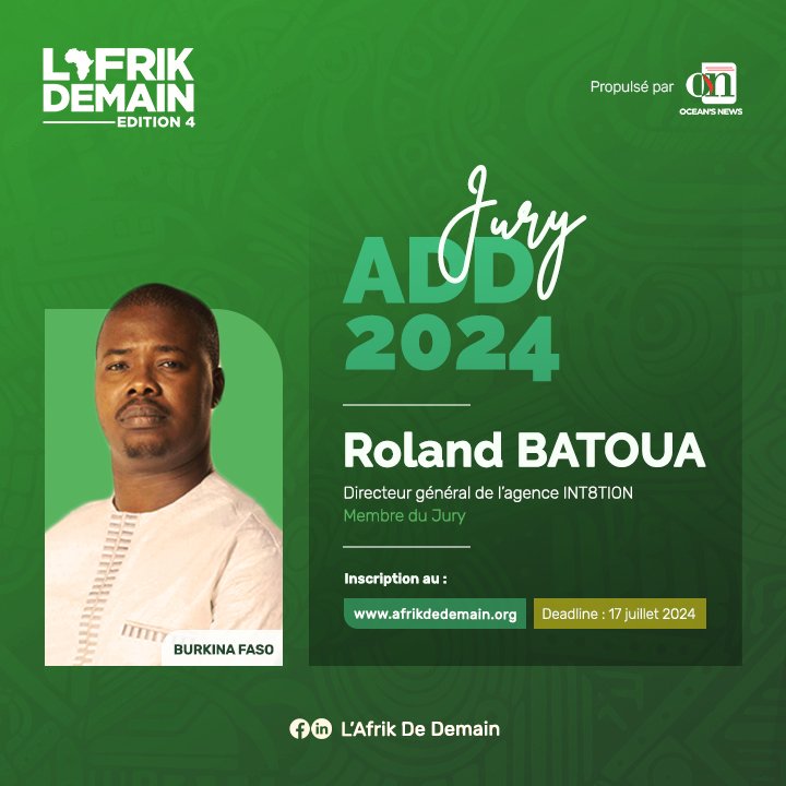 Roland BATOUA : Membre du Jury ADD 2024
