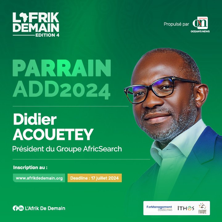 Didier Acouetey : Parrain du programme ADD 2024