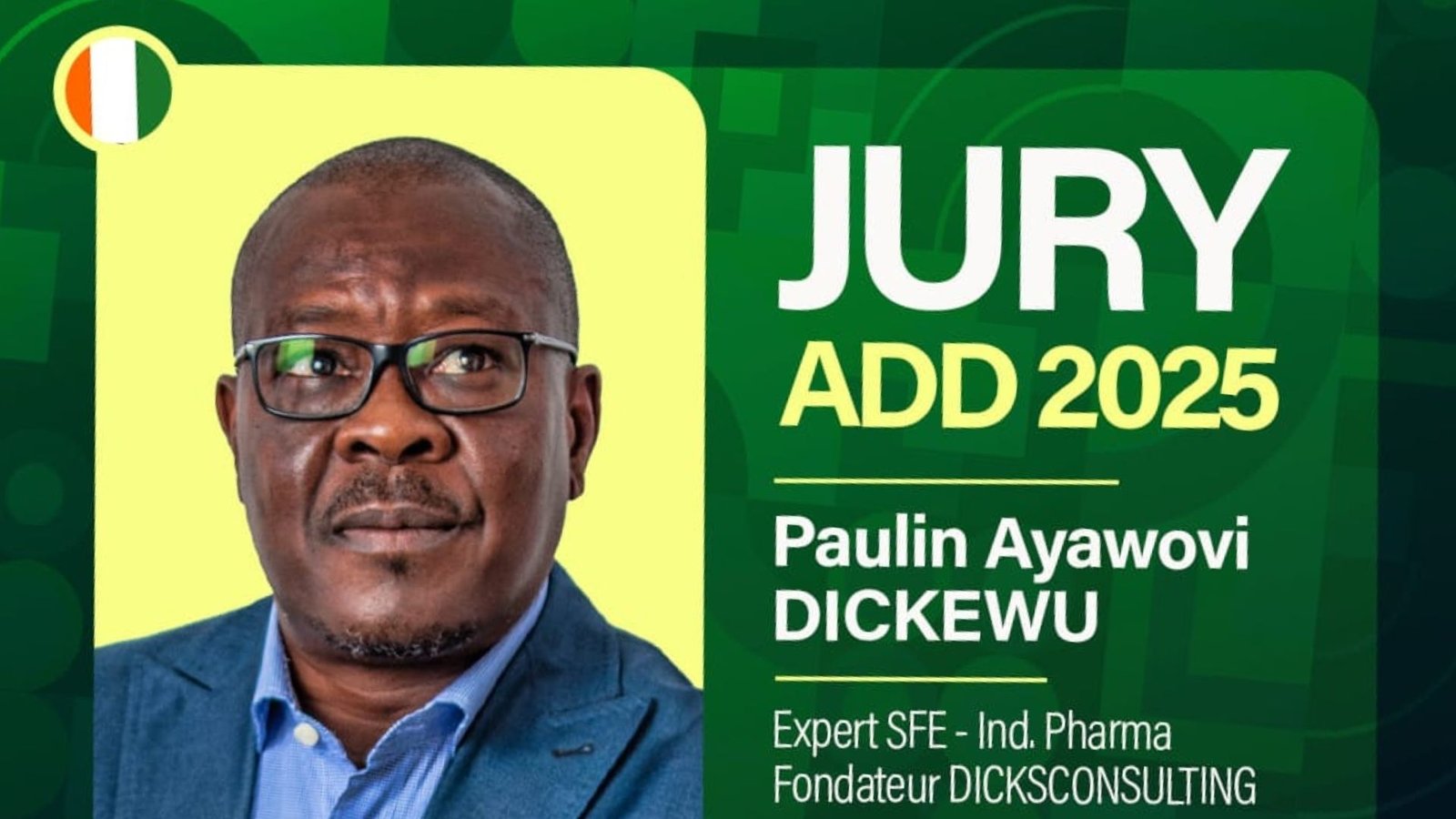 Paulin Dickewu : Président du jury ADD 2025
