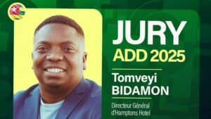 Tomveyi Bidamon, membre du Jury L'Afrik De Demain 2025